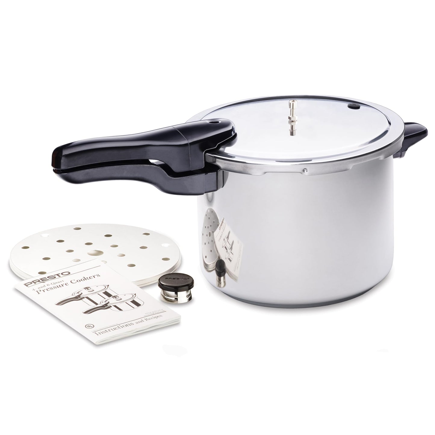 01362 6 Quart Stainless Steel Pressure Cooker