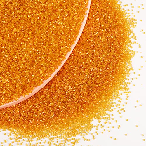 Gold Sanding Sugar Sprinkles (3.2 Ounce)