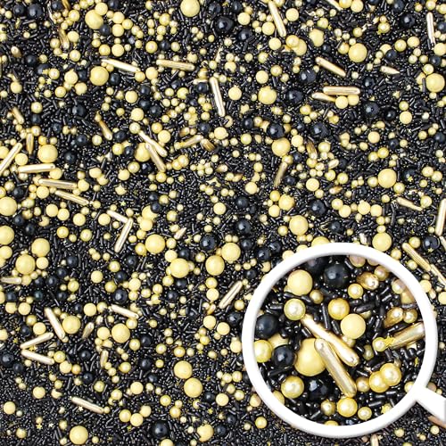 Black Gold Sprinkle Mix (2 Ounce)