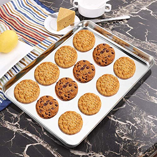 Baking Sheet & Rack Set [2 Sheets + 2 Racks]