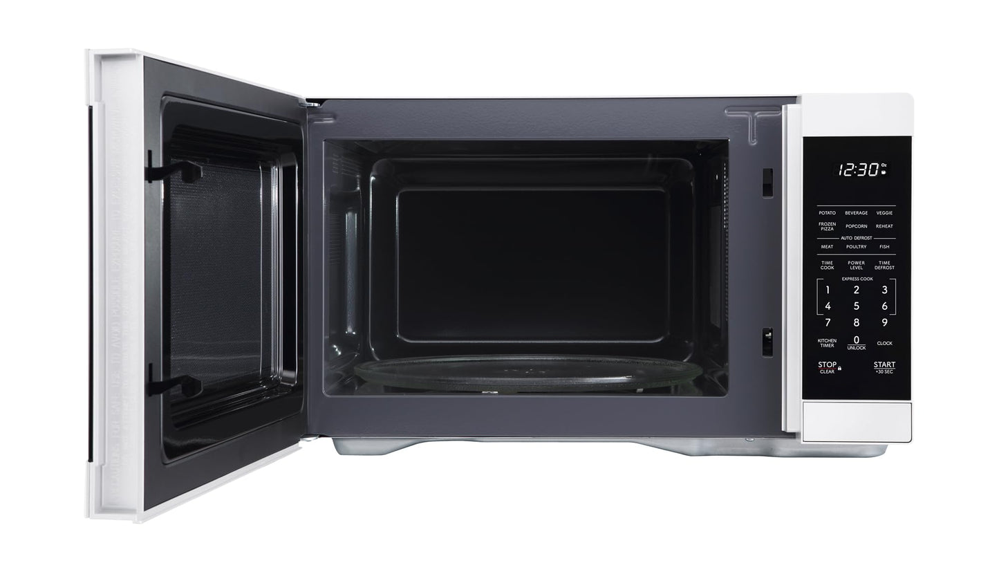 SMC1161KW 1.1 cu. ft. 1000W White Countertop Microwave Oven