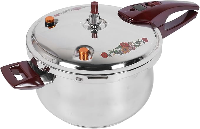 Generic Pressure Cooker, 80KPA Stainless Steel Pressure Canner Pressure Cooker with Ergonomic Handle for Induction Cooktops, Gas Cooktops, Open Flames Using (11L), Genericgw5tu3c8sd-14