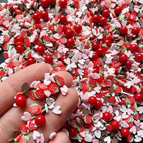 Fake Sprinkles Resin Sprinkles Fake Candy Sprinkles Clay Sprinkles Polymer Sprinkles Polymer Clay Slices for Nail Art DIY Crafts Cake Phone Case