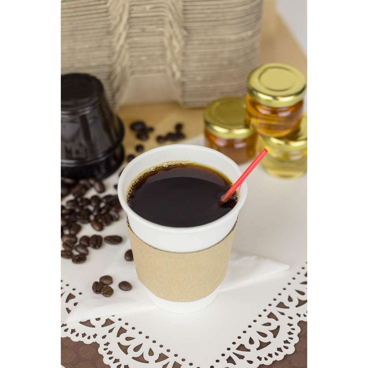 8 oz Paper Coffee Cup [1 (1000 Count)