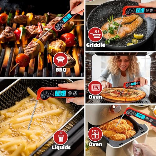 Professional Digital Meat Thermometer Instant Read Waterproof