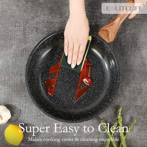 Nonstick Ceramic Frying Pans Skillets Set