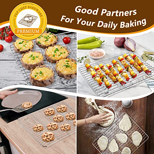 Stainless Steel Baking Sheet with Rack Set for Cookie