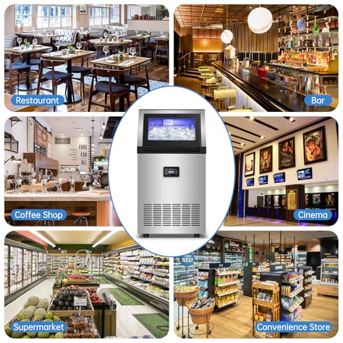 200LBS Undercounter Commercial Ice Maker