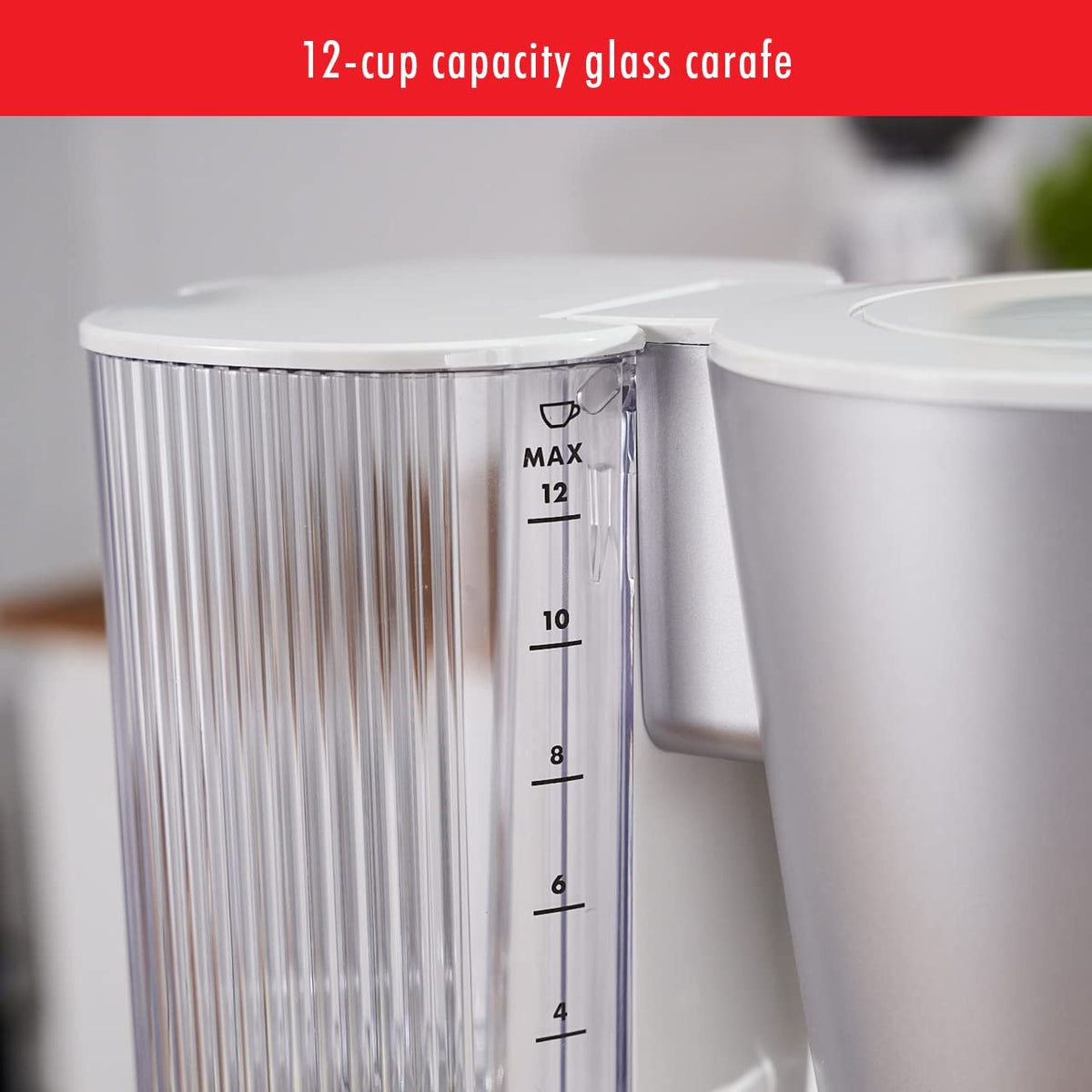 Enfinigy Glass Drip Coffee Maker 12 Cup (12 Count)