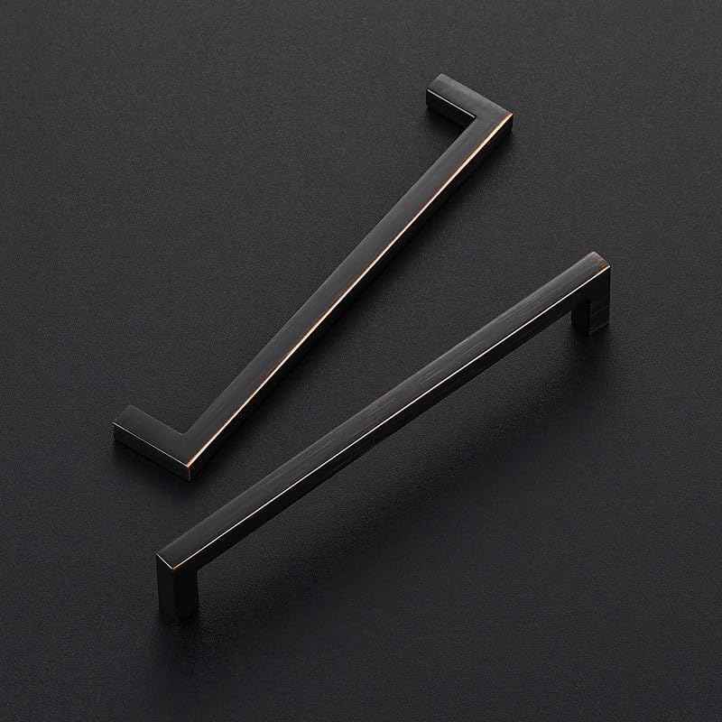 Oil Rubbed Bronze Cabinet Handles Cabinet Pulls 6 (5 Count)