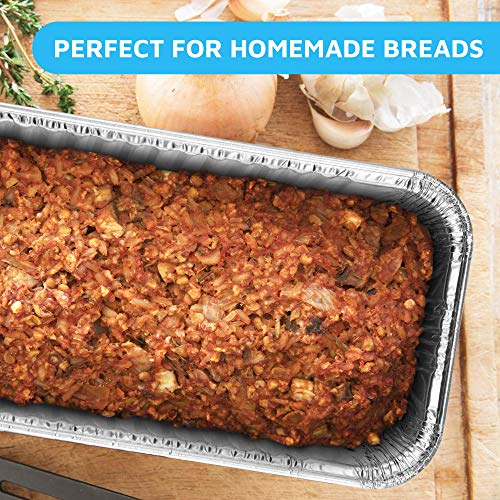 Aluminum Disposable Loaf Pans (50 Count)