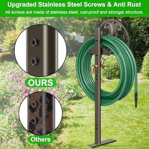 Hose Stand with Brass Faucet