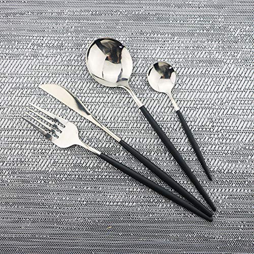30 Piece Stainless Steel Satin Finish Flatware Set (6 Count)