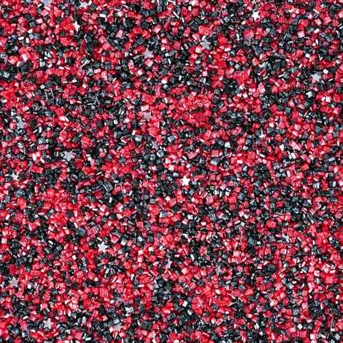 Sanding Sugar Edible Glitter Stars Mix (3.5 Ounce)