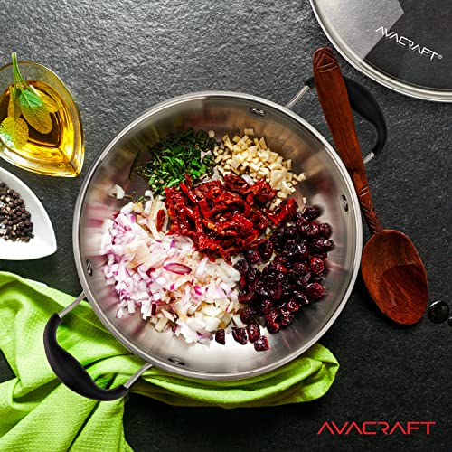 18 10 Stainless Steel Everyday Pan
