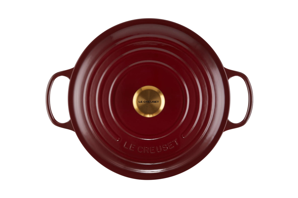 Enameled Cast Iron Round Dutch Oven