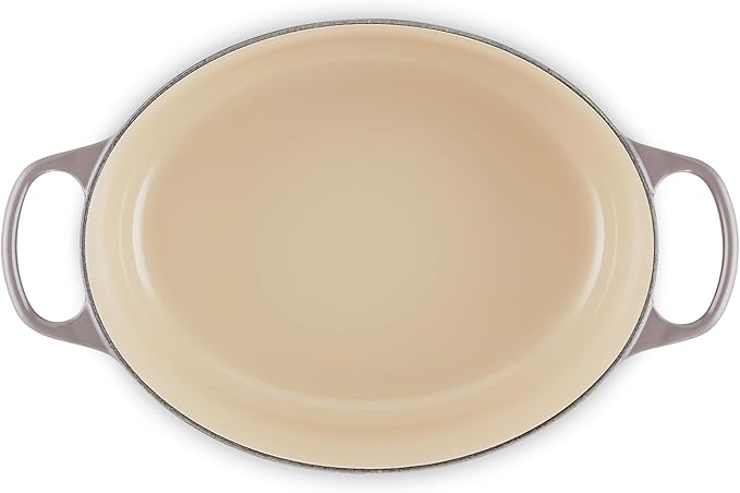 Le Creuset Enameled Cast Iron Signature Oval Dutch Oven, 6.75 qt., Oyster