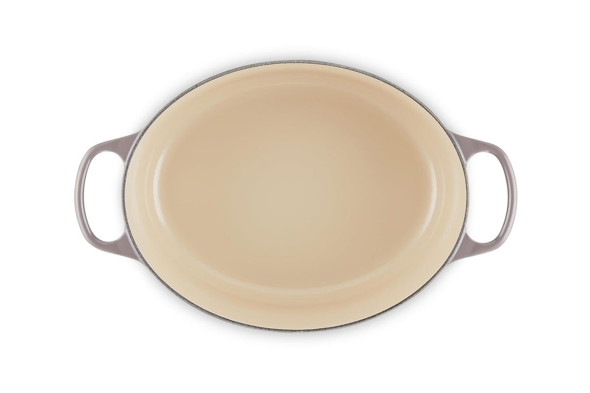 Enameled Cast Iron Oval Dutch Oven