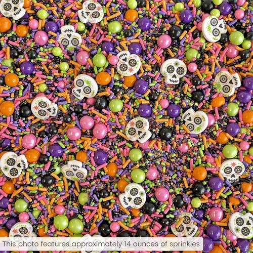Dia De Los Muertos Sprinkle Mix (2 Ounce)