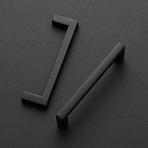 Matte Black Cabinet Handles Solid Cabinet Pulls 3 (35 Count)