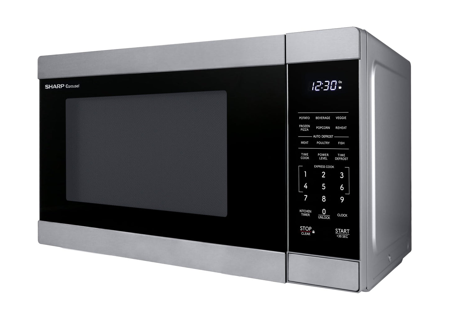 SMC1162KS 1.1 cu. ft. 1000W Stainless Steel Countertop Microwave Oven
