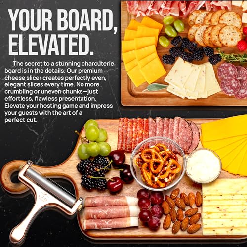 Zulay Adjustable Cheese Slicer