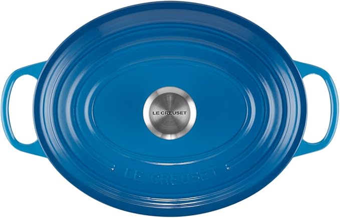 Le Creuset Enameled Cast Iron Signature Oval Dutch Oven, 2.75 qt., Marseille