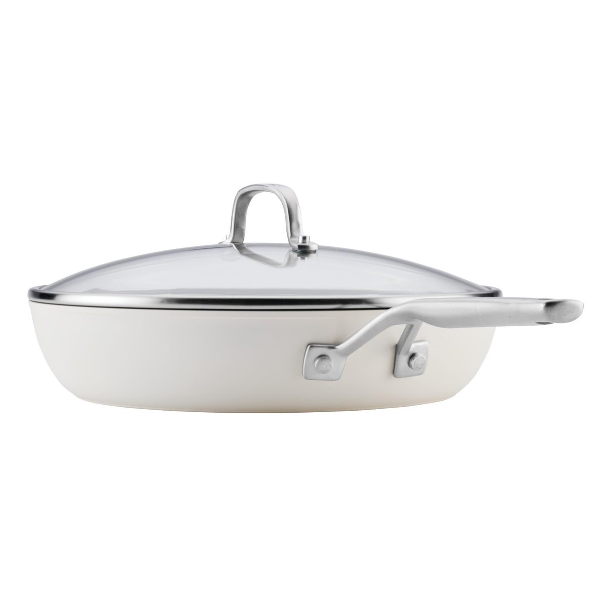 Ceramic Frying Pan with Lid