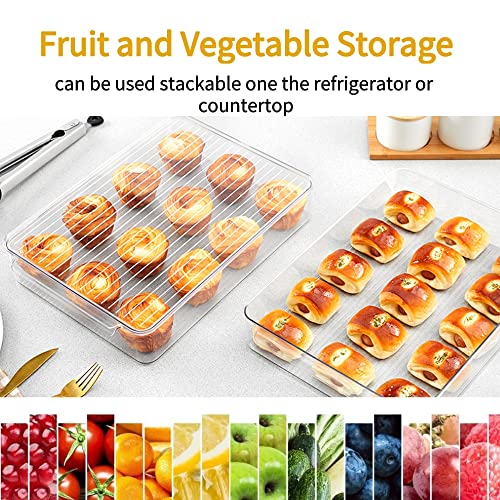 2 Pack Deli Meat Container for Fridge (2 Count)