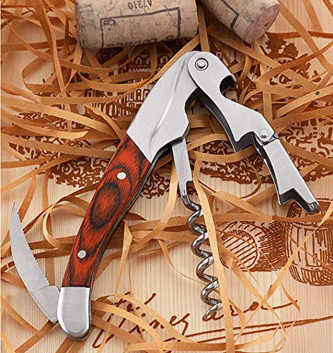 Professional Waiter Corkscrew Wine Key for Bartenders Set of 3 (3 Count)
