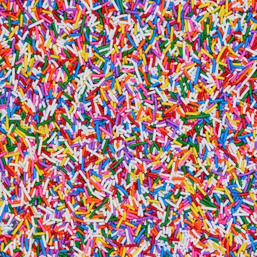 Classic Rainbow Crunchy Jimmies 2 Pack