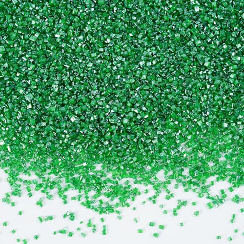 Green Sanding Sugar Sprinkles (5.3 Ounce)