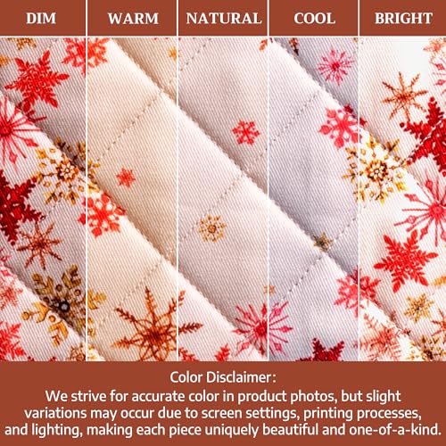 100% Cotton Oven Mitt & Pot Holder Set