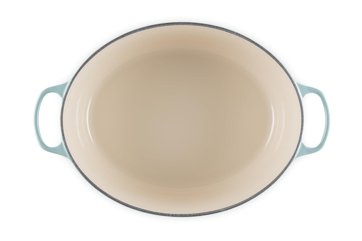 Enameled Cast Iron Oval Dutch Oven
