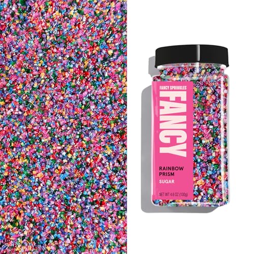 Rainbow Prism Fancy Sugar 1 Pack (4.6 Ounce)
