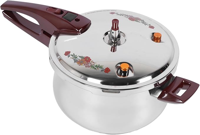 Generic Pressure Cooker, 80KPA Stainless Steel Pressure Canner Pressure Cooker with Ergonomic Handle for Induction Cooktops, Gas Cooktops, Open Flames Using (11L), Genericgw5tu3c8sd-14