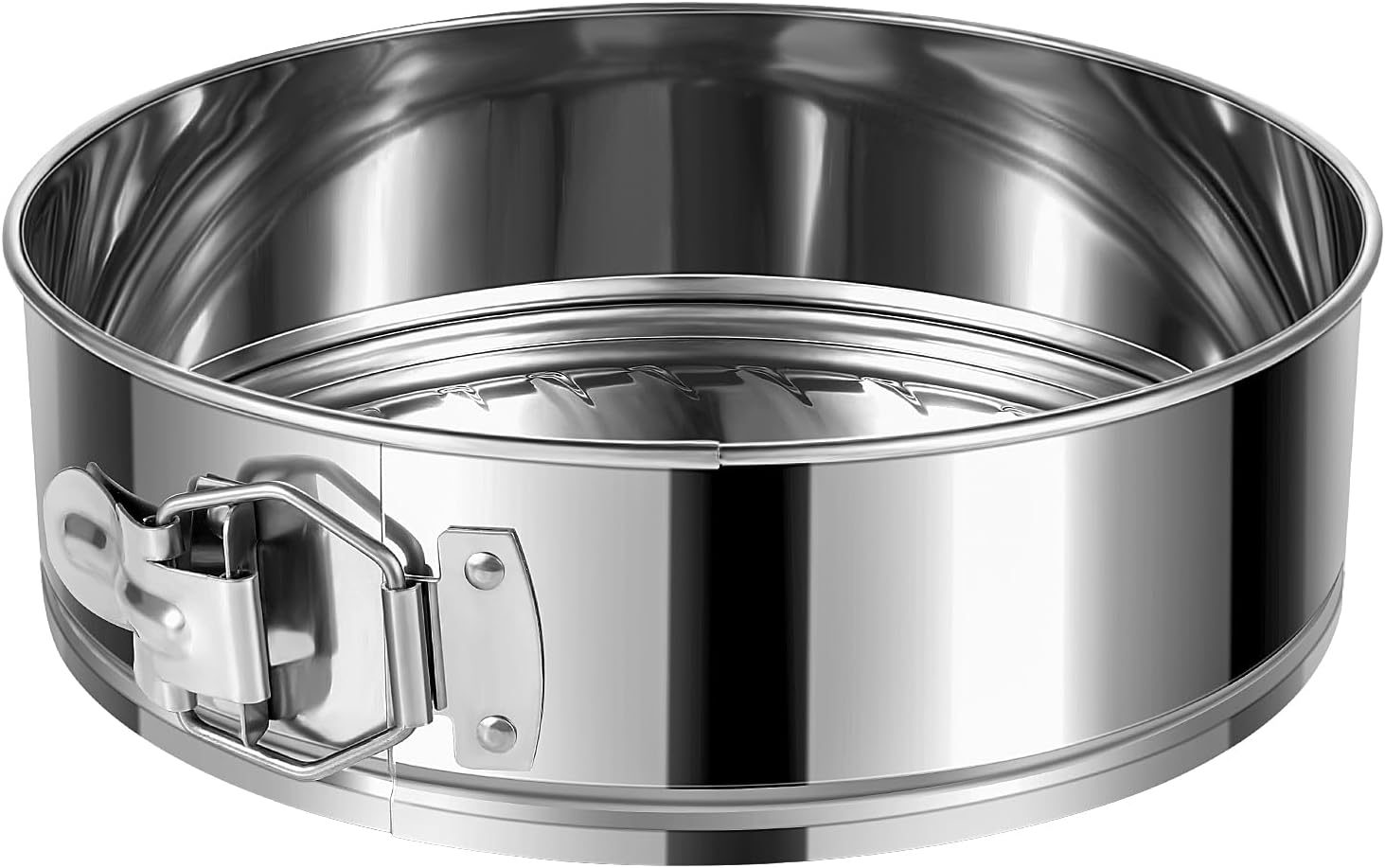 10 Inch Springform Cake Pan, Stainless Steel Springform Pans, Leakproof & Nonstick Cheesecake Pan with Removable Bottom, Round Spring Form Cake Pan For Baking - Culinary Roots