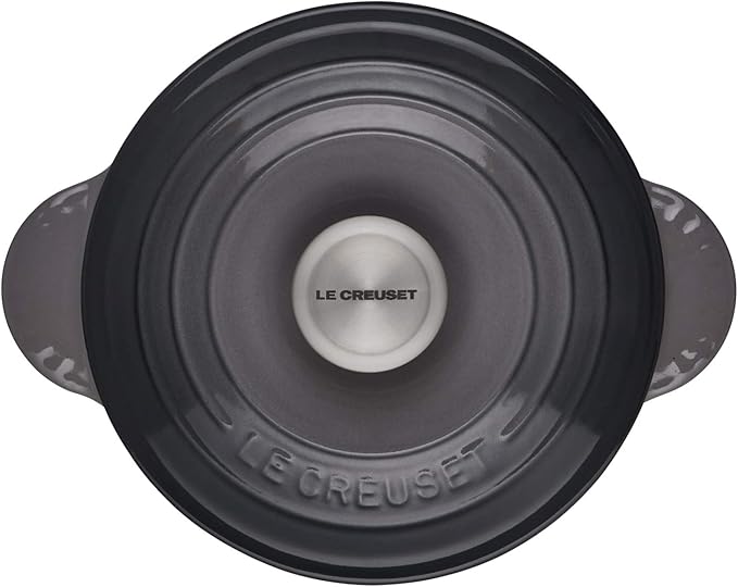 Le Creuset Enameled Cast Iron Rice Pot with Lid & Stoneware Insert, 2.25 qt., Oyster