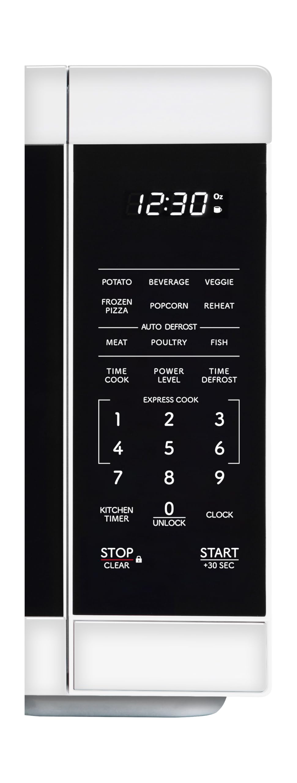 SMC1161KW 1.1 cu. ft. 1000W White Countertop Microwave Oven