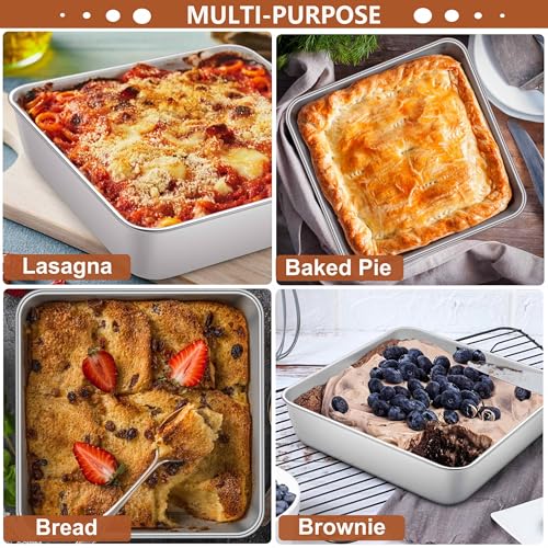 8 9 Inch Square Baking Cake Pan (15.99 Count)