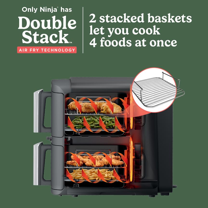 DoubleStack XL Smart Air Fryer (10 1)
