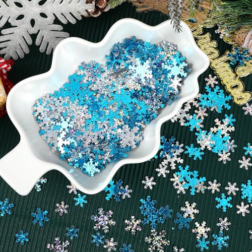 Winter Snowflake Confetti Party Decorations