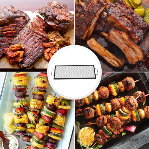 Heavy Duty Rectangular Fire Pit Grill Grate with X