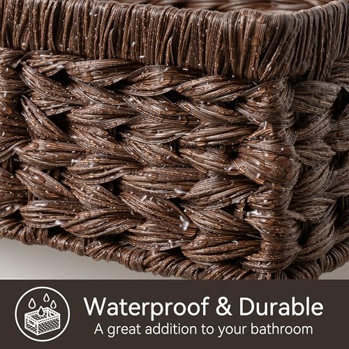 Wicker Storage Baskets for Shelves