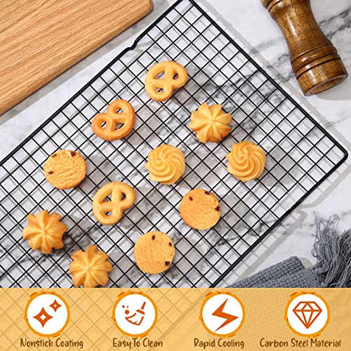 6 Pieces Cooling Racks for Baking Wire Grid Set