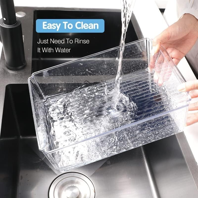10 Pack Food Storage Organizer Bins (10 Count)