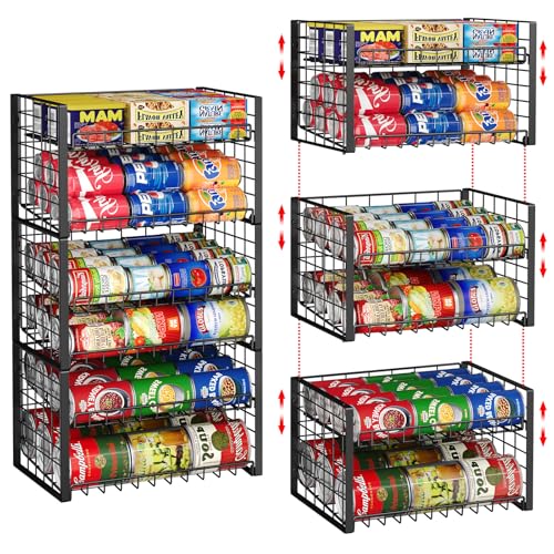 3 Pack Stackable Can Rack Organizer (3 Count)