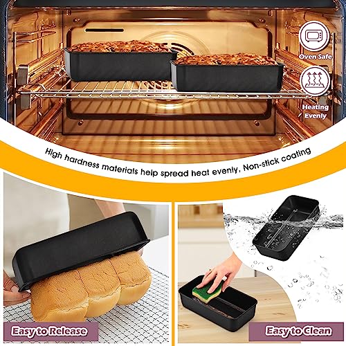 Loaf Pan 9 x 5 Inch Stainless Steel Bread Pan (10 Count)