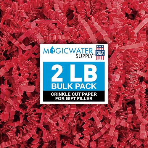 MagicWater Crinkle Cut Paper Gift Basket Filler (32 Ounce)