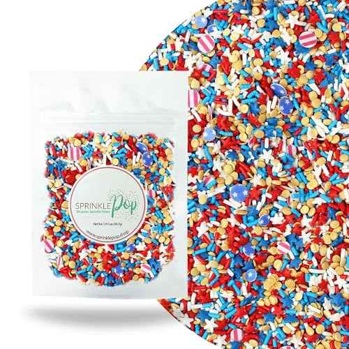 Stars and Stripes Sprinkle Mix (2 Count)